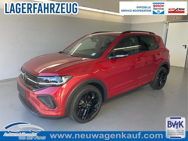 Volkswagen T-Cross - R-Line 115PS DSG Navi+IQ.Light+AHK+Black+Cam+Keyless+Side+Climatronic+Parklenk