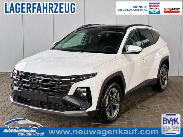 Hyundai TUCSON - Tucson E-Motion 1.6 T-GDi 2WD HEV / Panoramadach / ACC / LED / Sitz + Lenkradheizung / Navi / PDC V&H + Kamera / Alu 18"