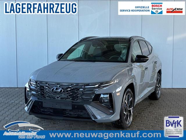 Hyundai TUCSON - Tucson N-Line X 1.6 T-GDI 4WD HEV / Panoramadach / 4x Shz / ACC / Head-Up / Krell-Soundsystem /  E-Klappe /  Matrix-LED /  E-Sitze / Alu 19"