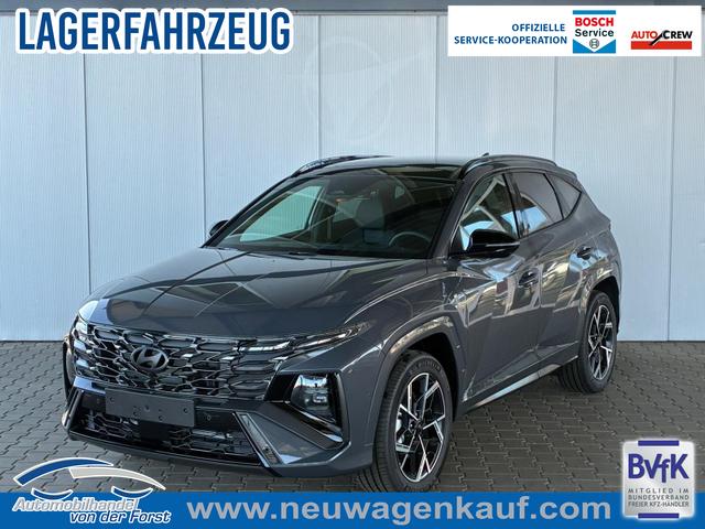 Hyundai TUCSON - Tucson HEV 2WD N-Line Pano / MY27 / Panoramadach / Head-Up / 360&deg; Kam. / ACC / Sitz + Lenkradheiz. / Sitzbel&uuml;ftung / Alu 19"