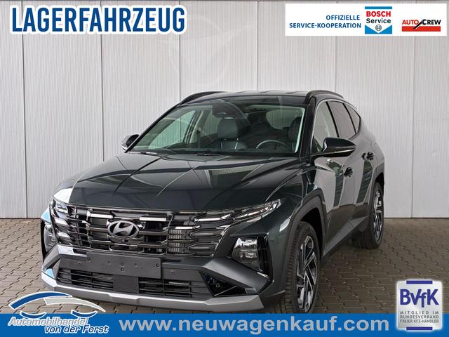 Hyundai TUCSON - Tucson 1.6 T-GDI 6MT Luxury / Head Up / 360&deg; Kam / 4x Shz + Sitzbel&uuml;ftung vo. / Leder / E-Klappe / 3 Zonen / Alu 19"