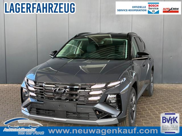 Hyundai TUCSON - Comfort Plus 1.6 T-GDI 2WD 48V DCT / Matrix-LED / Elek. Heck / 360&deg; Kam. / Teilleder / Shz vo + hi / Alu 18"