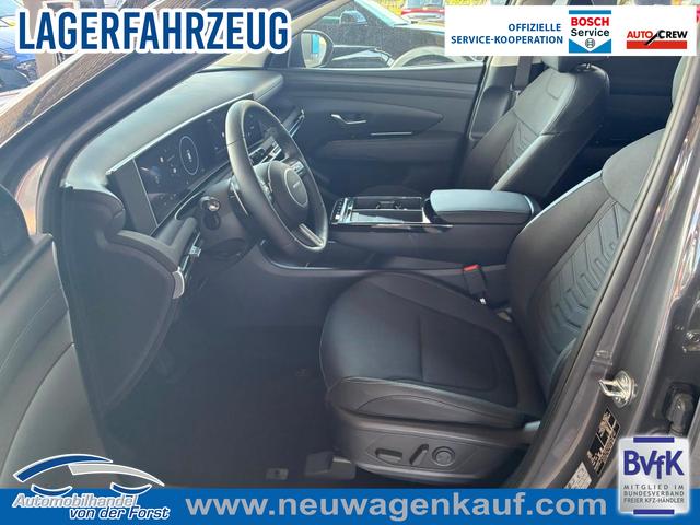 Hyundai TUCSON - Comfort Plus 1.6 T-GDI 2WD 48V DCT / Matrix-LED / Elek. Heck / 360&deg; Kam. / Teilleder / Shz vo + hi / Alu 18"