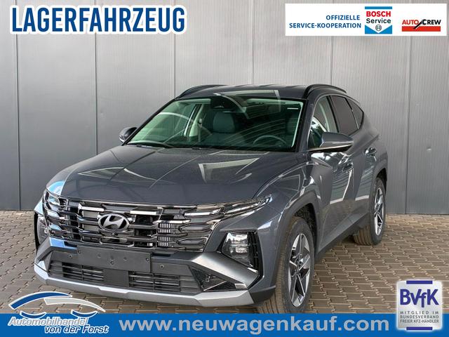 Hyundai TUCSON - Comfort Plus 1.6 T-GDI 2WD 48V DCT / Matrix-LED / Elek. Heck / 360&deg; Kam. / Teilleder / Shz vo + hi / Alu 18"