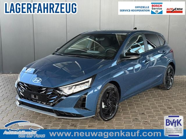 Hyundai i20 - Style 1.0 T-GDI BLACK LINE / Navi / Fernlichtassistent / Spurhalteassistent / ACC / Kamera / Sitz + Lenkradheizung / LED