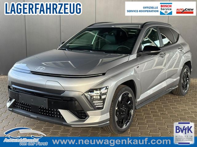 Hyundai KONA Elektro - N-Line 64,8 kWh / Head-up / 360 Grad / Sitzheizung + Bel&uuml;ftung / ACC / Keyless / Totwinkel / LED / Alu 19''