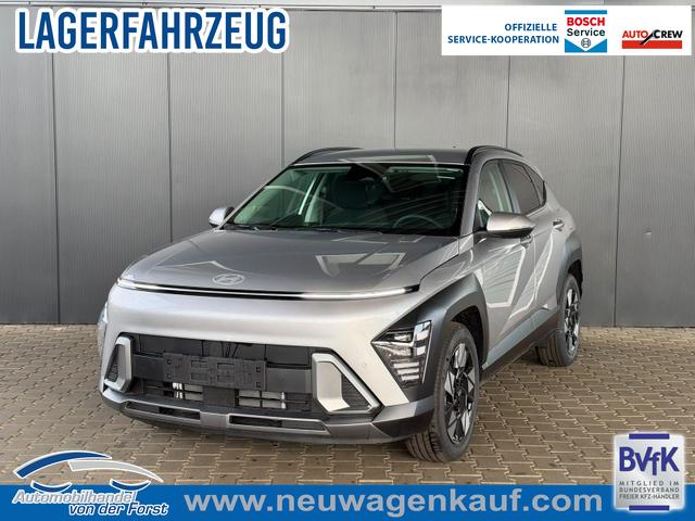 Hyundai KONA - Comfort Plus 1.6 T-GDI 2WD 7-DCT / PDC V&H + Kamera / Sitz + Lenkradheizung / Navi / LED / Alu 18''
