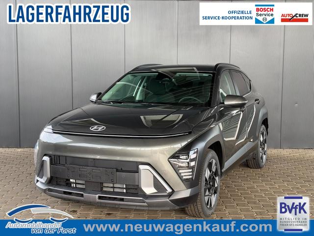 Hyundai KONA - Comfort Plus 1.6 T-GDI 2WD 7-DCT / PDC V&H + Kamera / Sitz + Lenkradheizung / Navi / LED / Alu 18''