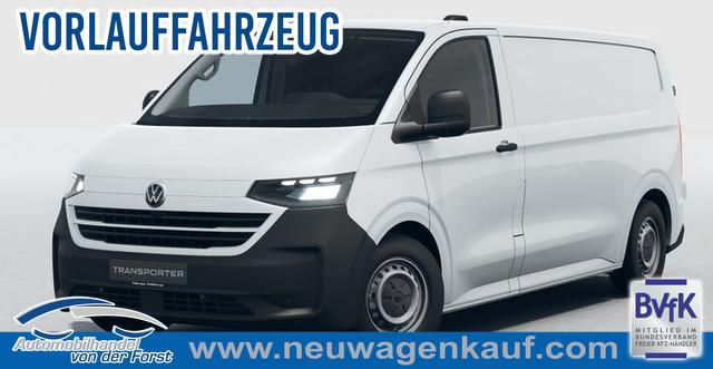 Volkswagen T7 Kastenwagen - T7 Transporter Kastenwagen LIEFERUNG KOSTENLOS & PREISGARANTIE* 2.0 TDI 170PS AUTOMATIK LANG, Weiß, HECKFLÜGELTÜREN, 2-Zonen-Klimautomatik, M-Lederlenkrad, Anhängerkupplung, Parksensoren vorn/hinten, Rückfahrkamera, Frontscheibe beheizbar, Ganzjahresreifen, Sitzpaket 46 (inkl. Sitzheizung), Reserverad, 70l Tank