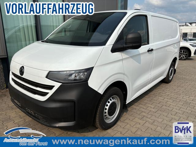 Volkswagen T7 Kastenwagen - T7 Transporter Kastenwagen LIEFERUNG KOSTENLOS & PREISGARANTIE* 2.0 TDI 150PS, Weiß, 2-Zonen-Klimautomatik, M-Lederlenkrad, Anhängerkupplung, Parksensoren vorn/hinten, Rückfahrkamera, Frontscheibe beheizbar, Ganzjahresreifen, Sitzpaket 46 (inkl. Sitzheizung), Reserverad, 70l Tank, Laderaumpaket