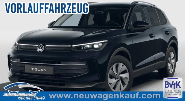 Volkswagen Tiguan - "Life" Inkl. KOSTENLOSE LIEFERUNG! 1.5 eTSI 150PS DSG, Schwarz-Perl, 17" Alu Bari, LED-PLUS-SCHEINWERFER, ELEKTR. HECKKLAPPE, KEYLESS ACCESS, PRIVACY-GLAS, DACHRELING, WINTER-PAKET, ACC, Park Assist, Parksensoren, Kamera, 3-Zonen-Climatronic, Radio/Wireless App-Connect, Digitales Cockpit
