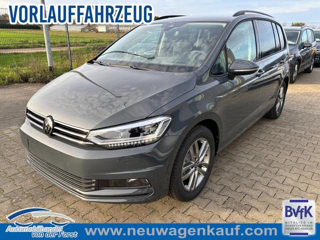 Volkswagen Touran - "Sondermodell LIMITED - 7-SITZER" LIEFERUNG KOSTENLOS & PREISGAR 1.5 TSI 150 PS, 17" Alu, GRAU-Metallic, Winter-Paket, Elektr. Heckklappe, Keyless, Alarm, LED-Scheinwerfer IQ-Light, Travel Assist, Parksensoren vo/hi, Rückfahrkamera, ACC, M-Lederlenkrad, Digital Cockpit, 3-Zonen-Climatronic, Radio Ready2Discover 8"