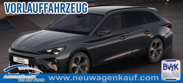 Cupra Leon Sportstourer - "CUPRA" LIEFERUNG KOSTENLOS & PREISGARANTIE* 1.5 TSI 150PS 6-Gang, 5 Jahre Garantie, AHK SCHWENKBAR, EDGE-PAKET, WINTER-PAKET, Elektr. Heckklappe, Dachreling, 18" Alu, Voll-LED-Scheinwerfer, 3Z-Climatronic, ACC/Tempomat, Digitales Cockpit, Full Link, Parksensoren v/h, Privacy-Glas, M-Lederlenkrad