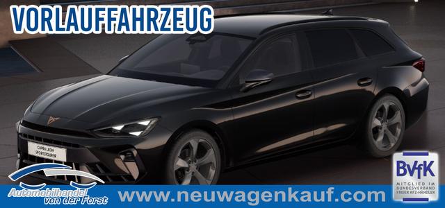 Cupra Leon Sportstourer - "CUPRA" LIEFERUNG KOSTENLOS & PREISGARANTIE* 1.5 TSI 150PS 6-Gang, 5 Jahre Garantie, SCHWARZ-METALLIC, AHK SCHWENKBAR, EDGE-PAKET, WINTER-PAKET, Elektr. Heckklappe, Dachreling, 18" Alu, Voll-LED-Scheinwerfer, 3Z-Climatronic, ACC/Tempomat, Digitales Cockpit, Full Link, Parksensoren v/h, Privacy-Glas