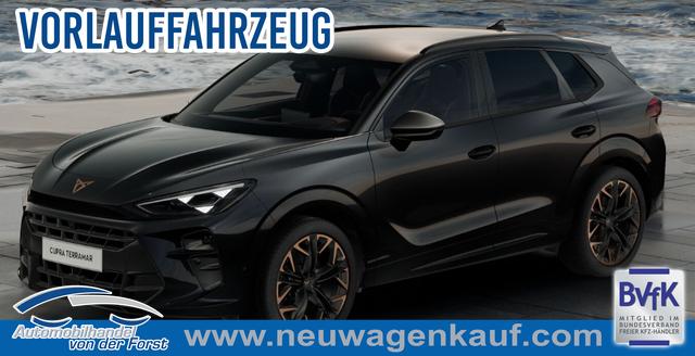 Cupra Terramar - "VZ" LIEFERUNG KOSTENLOS & PREISGARANTIE* 2.0 TSI 265PS DSG 4DRIVE(ALLRAD), 5J Garantie, 20" Alu HADRON, AHK SCHWENKBAR, MATRIX-LED, NAVI 12,9", INTERIOR MOON-LIGHT, Elektr. Heckklappe, 3Z-Climatronic, DCC, ACC, Alarm, Kessy, Privacy-Glas, PDC v/h, TOP-VIEW-Kamera, M-Lederlenkrad beheizt, HEAD-UP