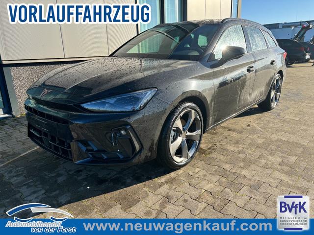 Cupra Leon Sportstourer - "CUPRA" LIEFERUNG KOSTENLOS & PREISGARANTIE* 1.5 TSI 150PS, 5J Garantie, SCHWARZ-METALLIC, ANH&Auml;NGERKUPPLUNG, EDGE-PAKET (KEYLESS, ALARM, R&Uuml;CKFAHRKAMERA), SCHALENSITZE / FAHRERSITZ ELEKTRISCH, SITZHEIZUNG, 18" ALU, ELEKTR. HECKKLAPPE, 3Z-Climatronic, ACC, Full Link, Parksensoren v/h, Privacy-Glas