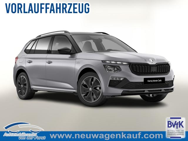 Skoda Kamiq - Monte Carlo Kamiq MonteC Pano Matrix Nav Kam SHZ Kessy SunS