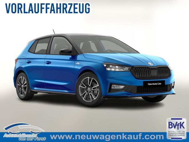 Skoda Fabia - Monte Carlo Fabia DSG MonteC ACC Kessy SHZ SunS LaneA PDC