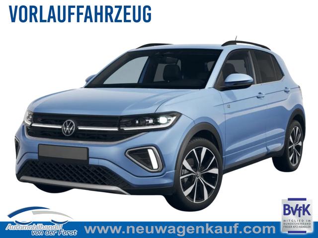 Volkswagen T-Cross - R-Line 115PS DSG AHK+IQ.Light+Keyless+Alu18+Kamera+Climatronic+Sitzheizung