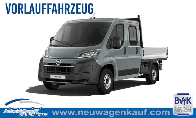 Opel Movano - Pritschenwagen Doppelkabine L3 3.5t verstärkt 2.2 BlueHDi 140 6- Movano