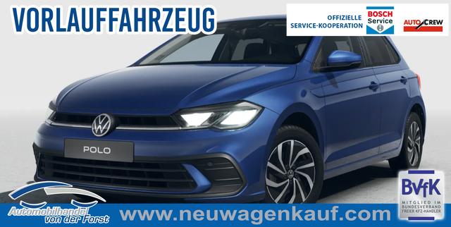 Volkswagen Polo - "Special" LIEFERUNG KOSTENLOS! 1.0 TSI 95PS, 4 Jahre VW-Garantie, ANH&Auml;NGERKUPPLUNG, 15" ALU, SITZHEIZUNG, Parksensoren VORNE & hinten, R&uuml;ckfahrkamera, M-Lederlenkrad, READY2DISCOVER, APP-CONNECT, Armlehne vorne, Induktionsladen Smartphone, Abgedunkelte Scheiben, RESERVERAD, NSW