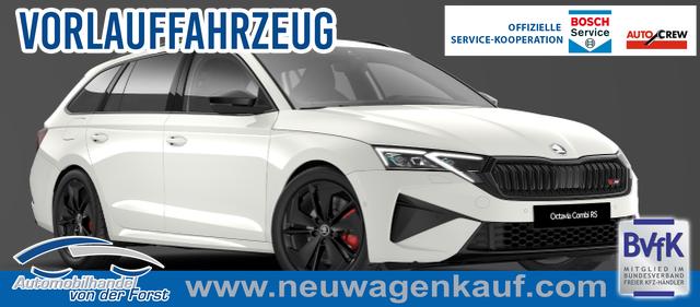 Skoda Octavia Combi - "RS" LIEFERUNG KOSTENLOS & PREISGARANTIE* 2.0 TSI 265PS DSG, 5 JAHRE GARANTIE, Moon-White, ANH&Auml;NGERKUPPLUNG, 18"Alu, MATRIX-LED, NAVI, Elektr. Heckklappe, ACC, Kessy, Alarm, Climatronic, ParkAssist, PDC, Kamera, Sitzheizung, Privacy-Glas, Netztrennwand, Virtual Cockpit 10"
