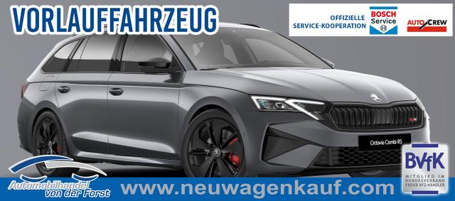 Skoda Octavia Combi - "RS" LIEFERUNG KOSTENLOS & PREISGARANTIE* 2.0 TSI 265PS DSG, 5 JAHRE GARANTIE, Graphite-Grau, ANH&Auml;NGERKUPPLUNG, 18"Alu, MATRIX-LED, NAVI, Elektr. Heckklappe, ACC, Kessy, Alarm, Climatronic, ParkAssist, PDC, Kamera, Sitzheizung, Privacy-Glas, Netztrennwand, Virtual Cockpit 10"