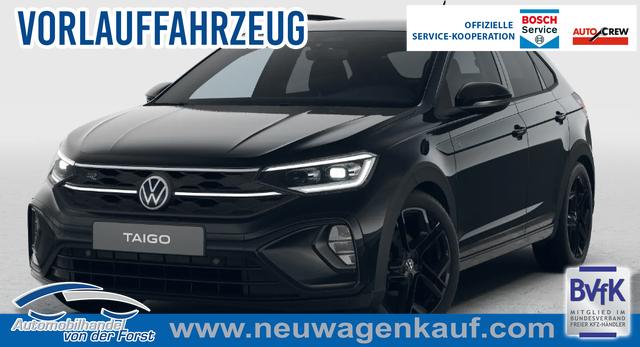 Volkswagen Taigo - "R-Line LIMITED" LIEFERUNG KOSTENLOS & PREISGARANTIE* 1.5 TSI 150PS DSG, 5JAHRE GARANTIE, 18" Alu, CLIMATRONIC, SITZHEIZUNG, DEEP-BLACK PERLEFFEKT, LED-MATRIX-Scheinwerfer IQ LIGHT, Keyless, Sicht-Paket, R&uuml;ckfahrkamera, Parksensoren vo/hi, Abgedunkelte Scheiben, Radio Ready2Discover/App-Connect, Sportsitze