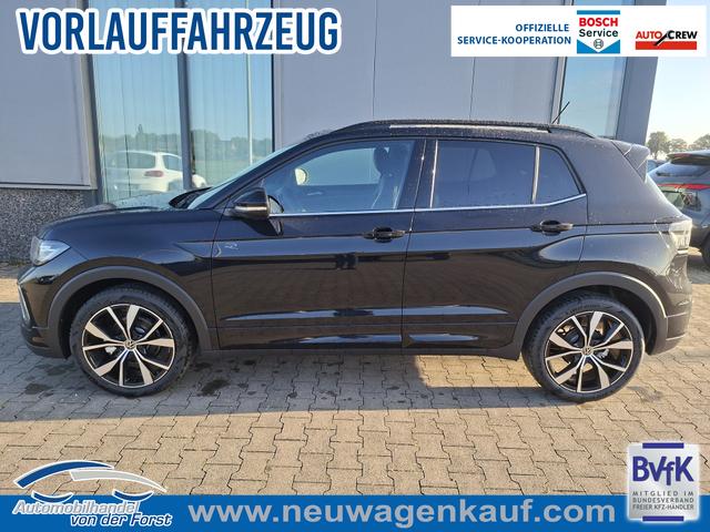 Volkswagen T-Cross - "R-Line LIMITED" LIEFERUNG KOSTENLOS & PREISGARANTIE* 1.0 TSI 115PS, Deep-Black-Metallic, 5 JAHRE GARANTIE, ANH&Auml;NGERKUPPLUNG, CLIMATRONIC, SITZHEIZUNG, 18" Alu, MATRIX-LED, Adaptiver Tempomat ACC, Parksensoren, R&uuml;ckfahrkamera, Keyless, Abgedunkelte Scheiben, Radio "Ready2Discover" + App-Connect