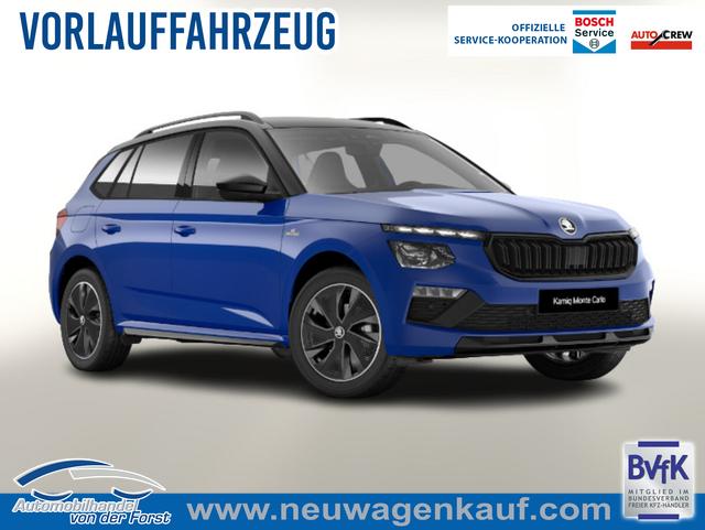 Skoda Kamiq - Monte Carlo Kamiq MonteC Pano Matrix Kam SHZ Kessy 3J/150k
