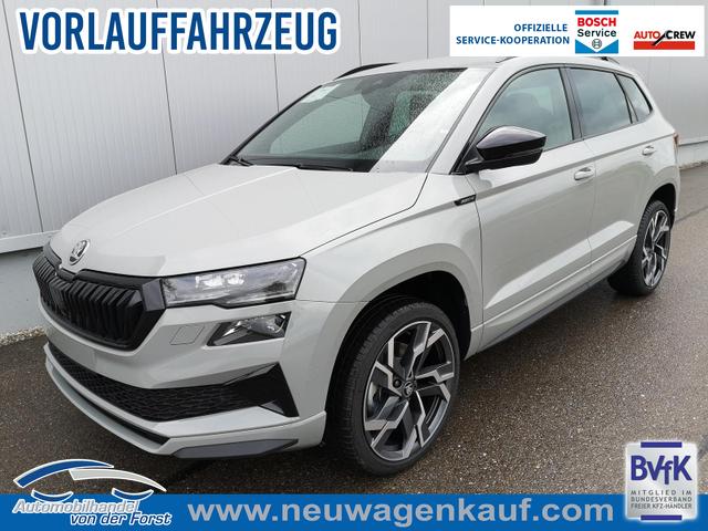 Skoda Karoq - Sportline 2.0TDI Sportline DSG 4x4 AHK Matrix Pano Sound Leder 19 Zoll