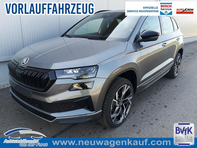 Skoda Karoq - Sportline 2.0TDI Sportline DSG 4x4 AHK Matrix Leder 19 Zoll
