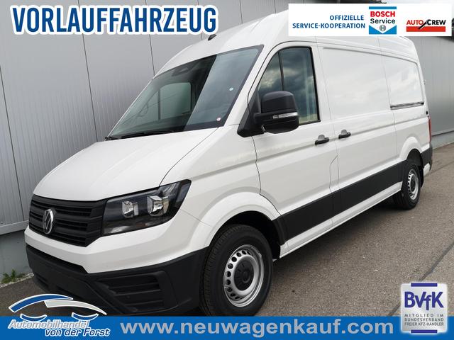 Volkswagen Crafter Kastenwagen - Kasten 35 mittellang Hochdach FWD Crafter 2.0 TDI 35 L3H3 Automatik 2 Schiebet&uuml;ren Hochdach AHK Kamera 270 Grad App PDC GRA