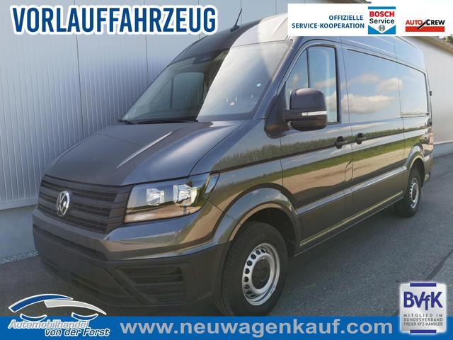 Volkswagen Crafter Kastenwagen - Kasten 35 mittellang Hochdach FWD Crafter 2.0 TDI 35 L3H3 Hochdach 2 Schiebet&uuml;ren AHK Kamera 270 Grad App PDC GRA