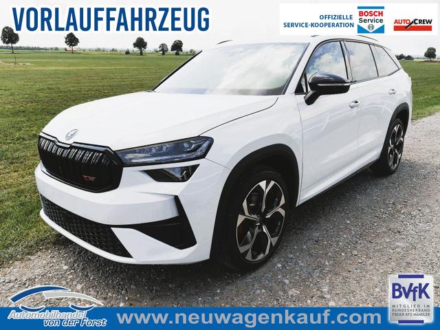 Skoda Kodiaq - 2.0 TSI 195 kW 4x4 RS 2.0 TSI RS DSG 4x4 Standh. Leder 360 AHK 7 Sitzer Pano Head GV5