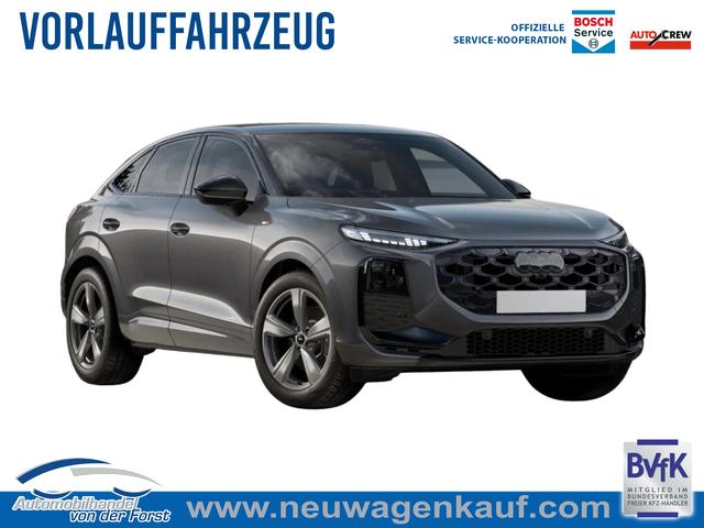 Audi Q3 - Sportback NEU TDI quattro S line Tech+AHK+Alu19+LEDplus+KlimaPlus+ExtSchwarz