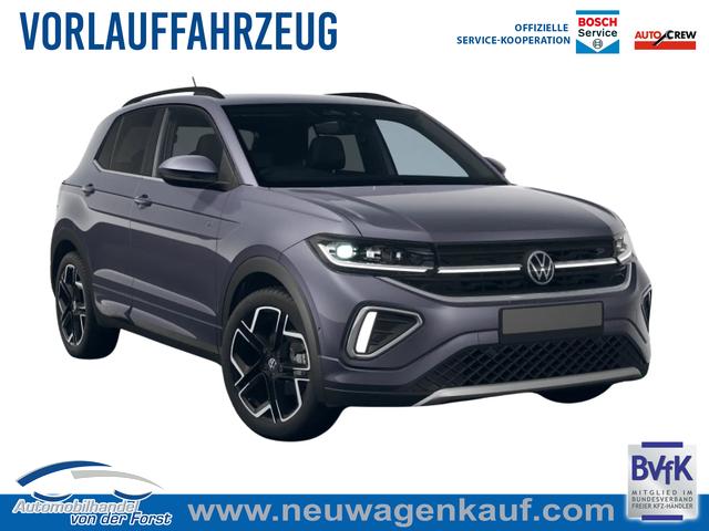 Volkswagen T-Cross - R-Line 115PS DSG AHK+IQ.Light+Kessy+Kamera+Parklenkassistent+Sitzheizung