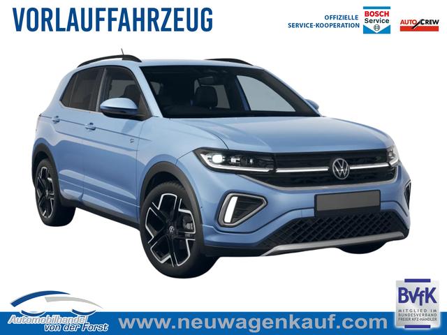 Volkswagen T-Cross - R-Line 115PS DSG AHK+IQ.Light+Kessy+Kamera+Parklenkassistent+Sitzheizung