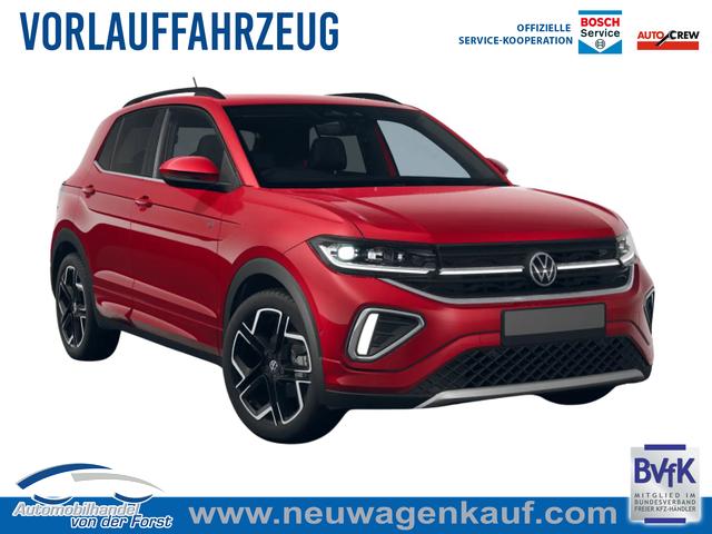 Volkswagen T-Cross - R-Line 115PS DSG AHK+IQ.Light+Kessy+Kamera+Parklenkassistent+Sitzheizung