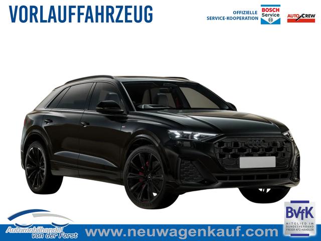 Audi Q8 - 50 TDI quattro S line+HUD+AHK+Raute+Alu23+OLED+Pano+Massage+Standheiz+Black+GV5