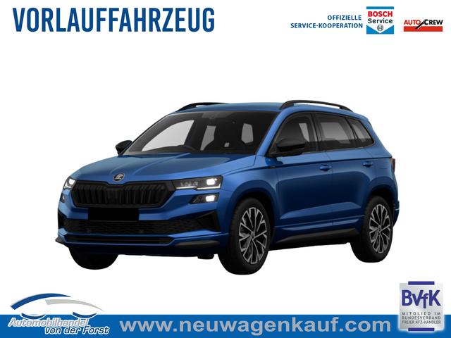 Skoda Karoq - Sportline DSG Matrix+AHK+ACC+ALU18+GVL3+Kamera+Sitzheizung+App-Connect
