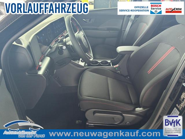 Hyundai KONA Elektro - KONA Elektro N-Line 64,8 kWh / Bose / ACC / PDC V&H + Kamera / Keyless / Sitz + Lenkradheiz. / LED / Alu 19"