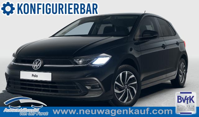 Volkswagen Polo - "Life" LIEFERUNG KOSTENLOS & PREISGARANTIE* 1.0 TSI 95PS, 15" ALU, PARKSENSOREN HI, RADIO COMPOSITION/USB VO+HI/BT/DAB/APP-CONNECT KLIMA LED-SCHEINW./-RÜCKLEUCHTEN NEBELSCHEINW. LANE ASSIST MÜDIGKEITSERK. DIG. COCKPIT MUFU-LEDERLENKRAD  AUßENSPIEGEL ANKLAPPBAR MITTELARML. DOPPELTER LADEBODEN