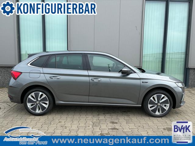 Skoda Scala - "Selection" (2) LIEFERUNG KOSTENLOS & PREISGARANTIE* 1.5 TSI 150PS DSG, 5 Jahre Garantie, 16" Alufelgen, Parksensoren hinten, FULL-LED-Scheinwerfer, Winter-Paket, Climatronic, NSW, Infotainment 8", Wireless SmartLink, Tempomat, M-Lederlenkrad