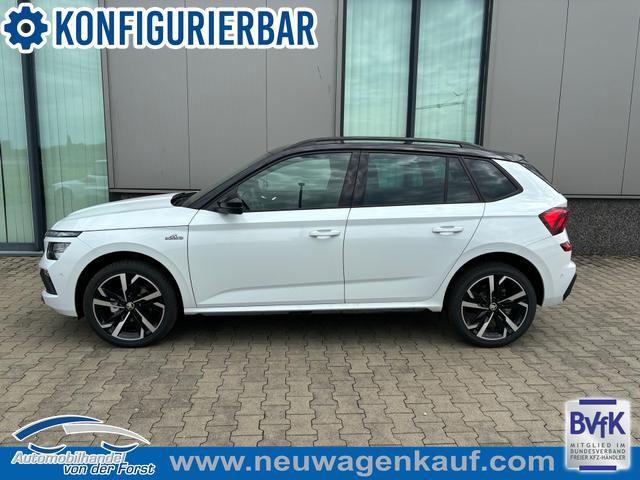 Skoda Kamiq - "Top Selection" (1) LIEFERUNG KOSTENLOS! *ANGEBOT FÜR MENSCHEN MIT BEHINDERUNG AB 50%! 1.0 TSI 115PS, 16"-Leichtmetallräder, Climatronic, Sitzheizung, Parksensoren hinten, SunSet, LED-Scheinwerfer, Tempomat, Infotainment 8", SmartLink (Navi-Funktion über Smartphone), M-Lederlenkrad beheizt, V