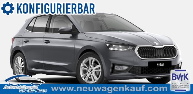 Skoda Fabia - "Sondermodell 130 Jahre PREMIUM" (1) LIEFERUNG KOSTENLOS! LIEFERUNG KOSTENLOS! 1.5 TSI 150PS DSG/AUTOMATIK, METALLIC, 16" ALU, SunSet, Parksensoren vo/hi, Kamera, Kessy, Alarm, Toter-Winkel, Virtual Cockpit 10", LED-Scheinwerfer, M-Lederlenkrad beheizt, NSW Sitzheizung, Tempomat, Climatronic, Infotainment 8"+Sma
