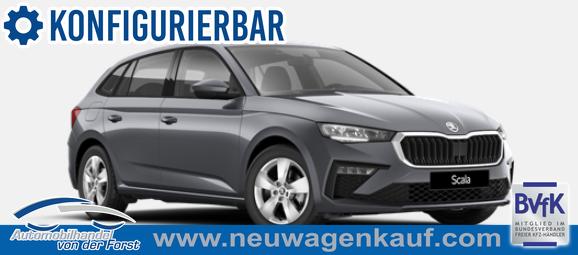 Skoda Scala - "Sondermodell 130 Jahre" (1) LIEFERUNG KOSTENLOS! 1.5 TSI 150PS, 16" Alufelgen, Sonderfarbe/Metallic, Sitzheizung, Parksensoren hinten, Rückfahrkamera, Tempomat, Klimaanlage, Radio 8" + Wireless Smartlink, Multifunktions-Lederlenkrad, Nebelscheinwerfer