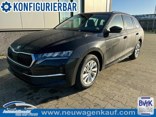 Skoda Octavia Combi - "Essence" LIEFERUNG KOSTENLOS & PREISGARANTIE* 1.5 TSI ACT 115PS, 5 JAHRE GARANTIE, Climatronic, Parksensoren hinten, Sitzheizung, LED-Scheinwerfer, Radio 10" + Wireless Smartlink, Tempomat, Lederlenkrad, Dachreling