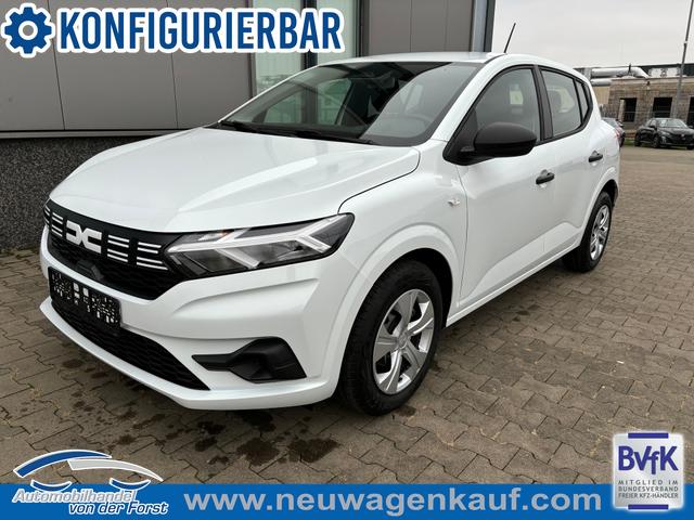 Dacia Sandero - "Essential" LIEFERUNG KOSTENLOS! 1.0 TCe 90, Parksensoren hinten, Tempomat, Radio/DAB/Bluetooth, Armlehne vorn, Spurhalteassistent, Müdigkeitserkennung, Verkehrszeichenerkennung, Zentralverriegelung mit Fernbedienung, elektr. Fensterheber vorne, Licht-/Regensensor