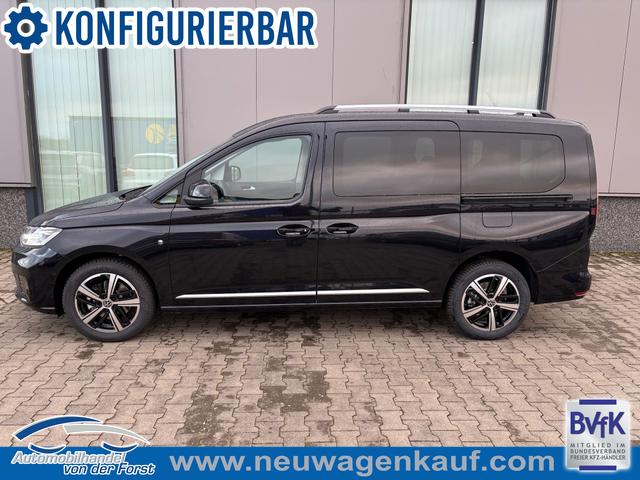 Volkswagen Caddy - "Basis" LIEFERUNG KOSTENLOS! 2.0 TDI 102PS MAXI 7-Sitzer LANGER RADSTAND, Klimaanlage, Parksensoren hinten, Tempomat, Schiebetüre rechts und links, Heckklappe, Radio 10"/Bluetooth